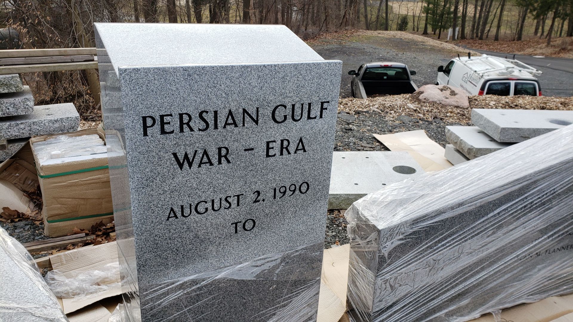 Gulf War-era Monument for Reading City Park